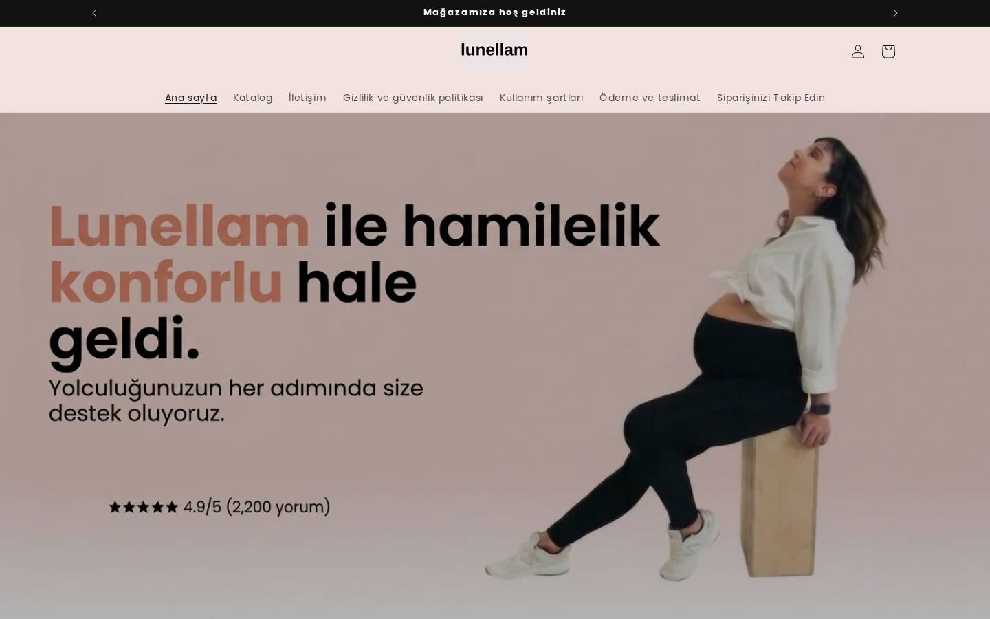 lunellam.com homepage screenshot