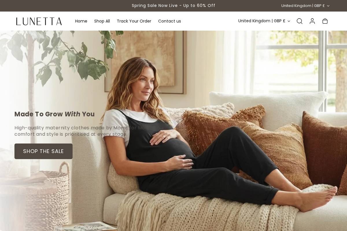 Lunettaco homepage screenshot