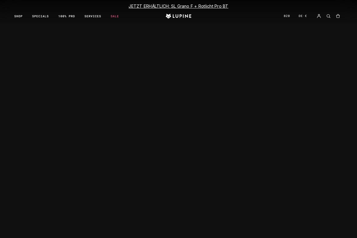 Lupinelights homepage screenshot