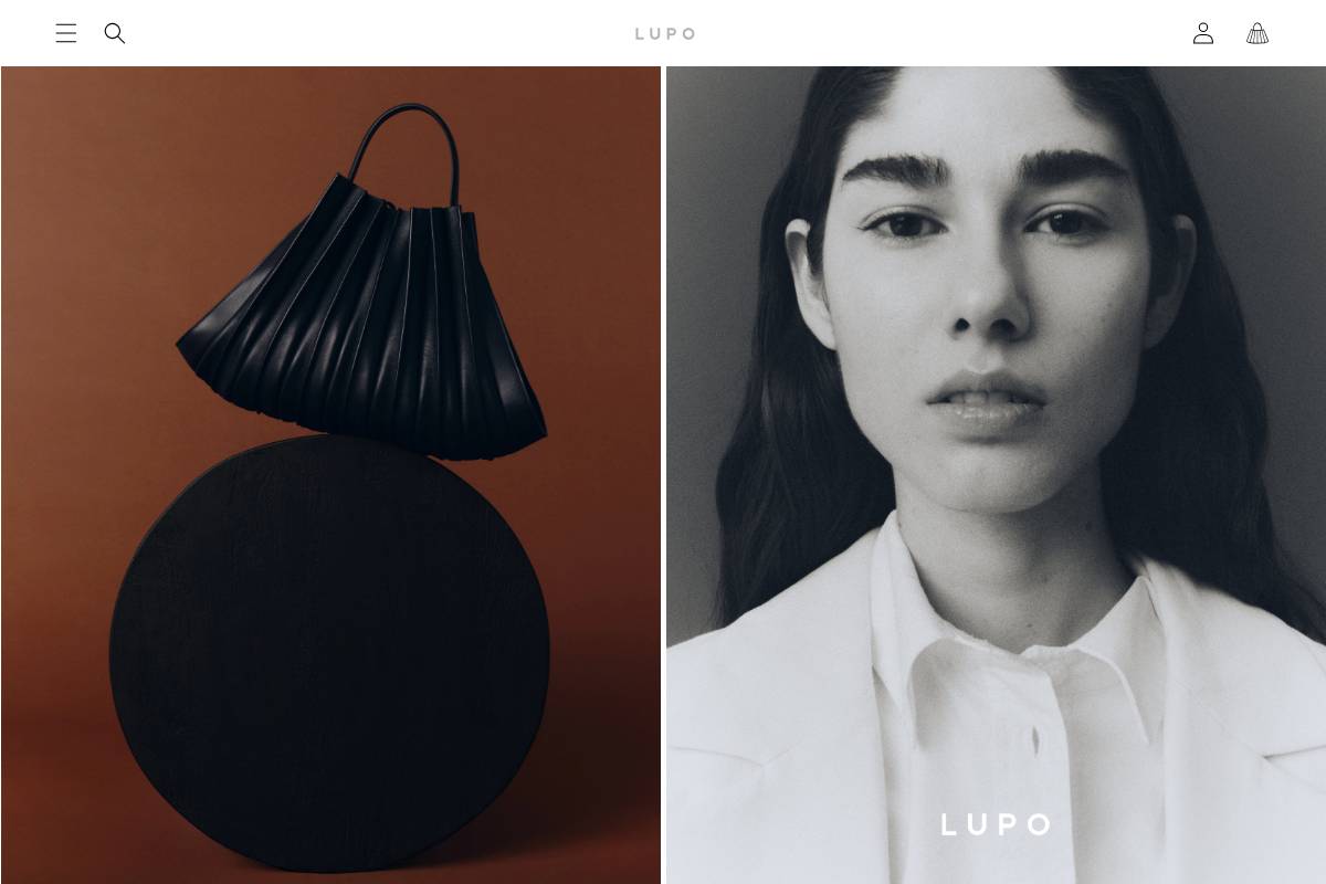 Lupobarcelona homepage screenshot