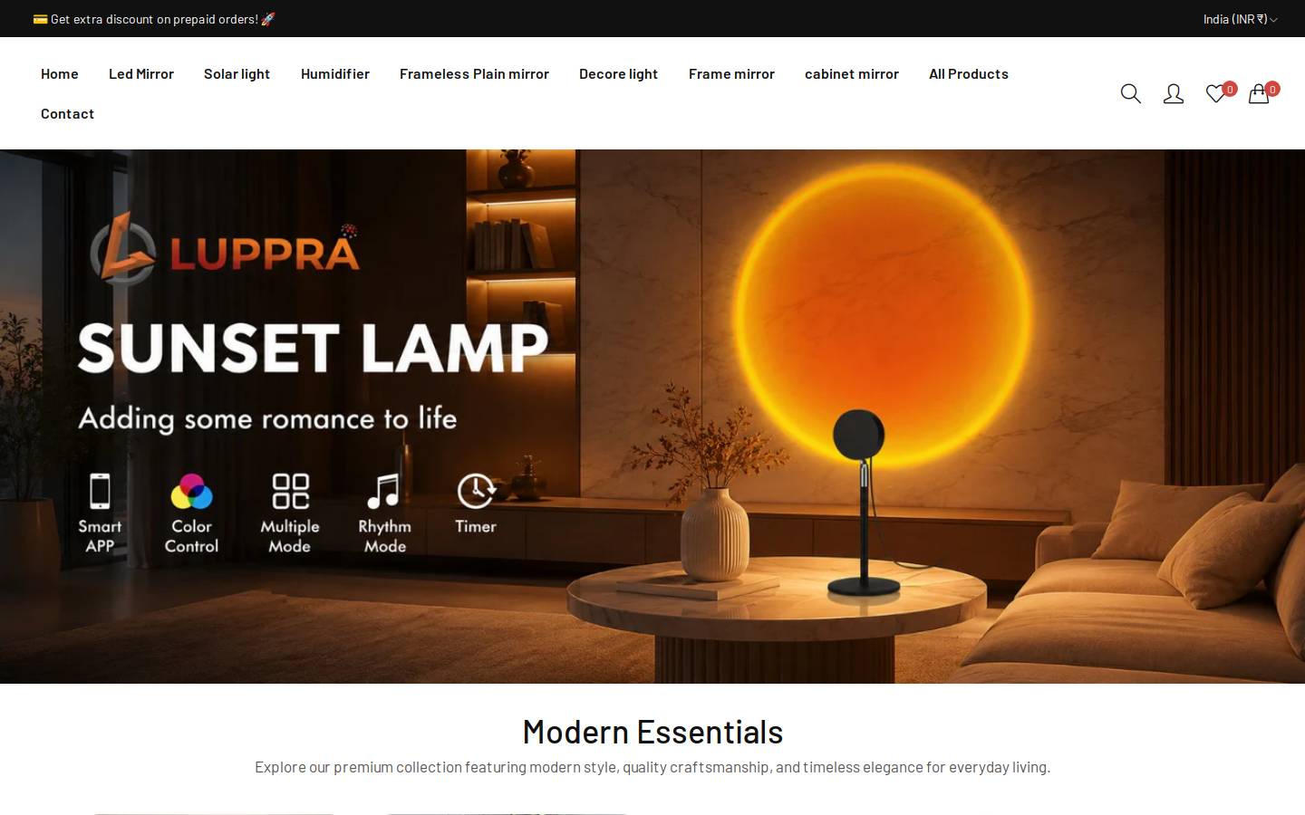 luppra.com homepage screenshot