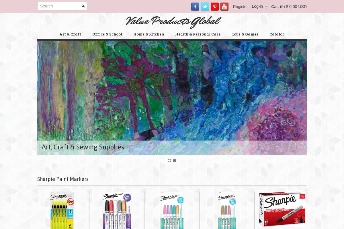 luprous.com homepage screenshot