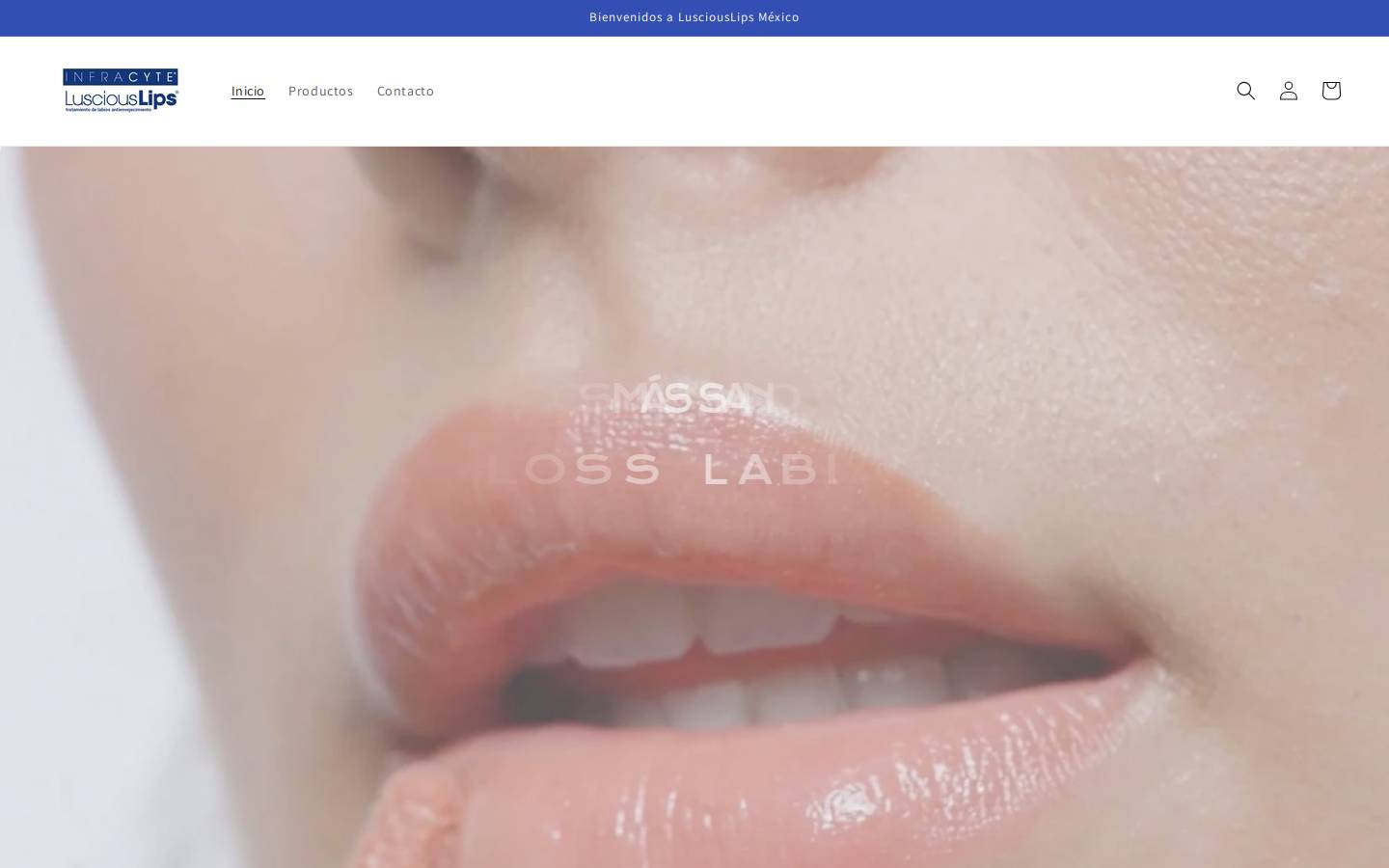 lusciouslipsmx.com homepage screenshot
