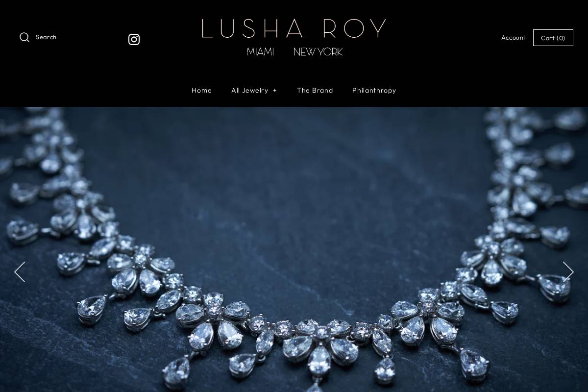 lusharoy.com homepage screenshot