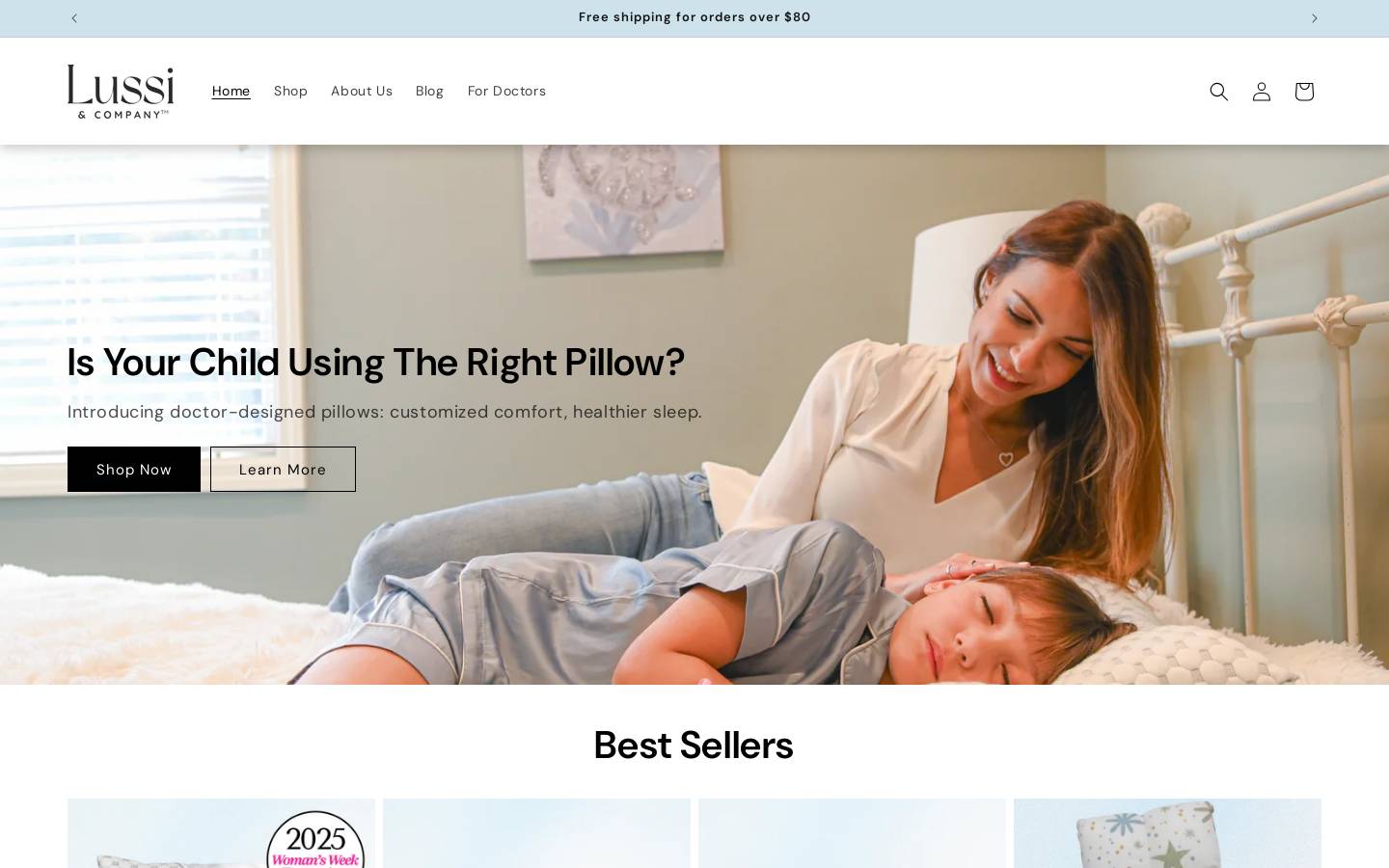 lussiandco.com homepage screenshot