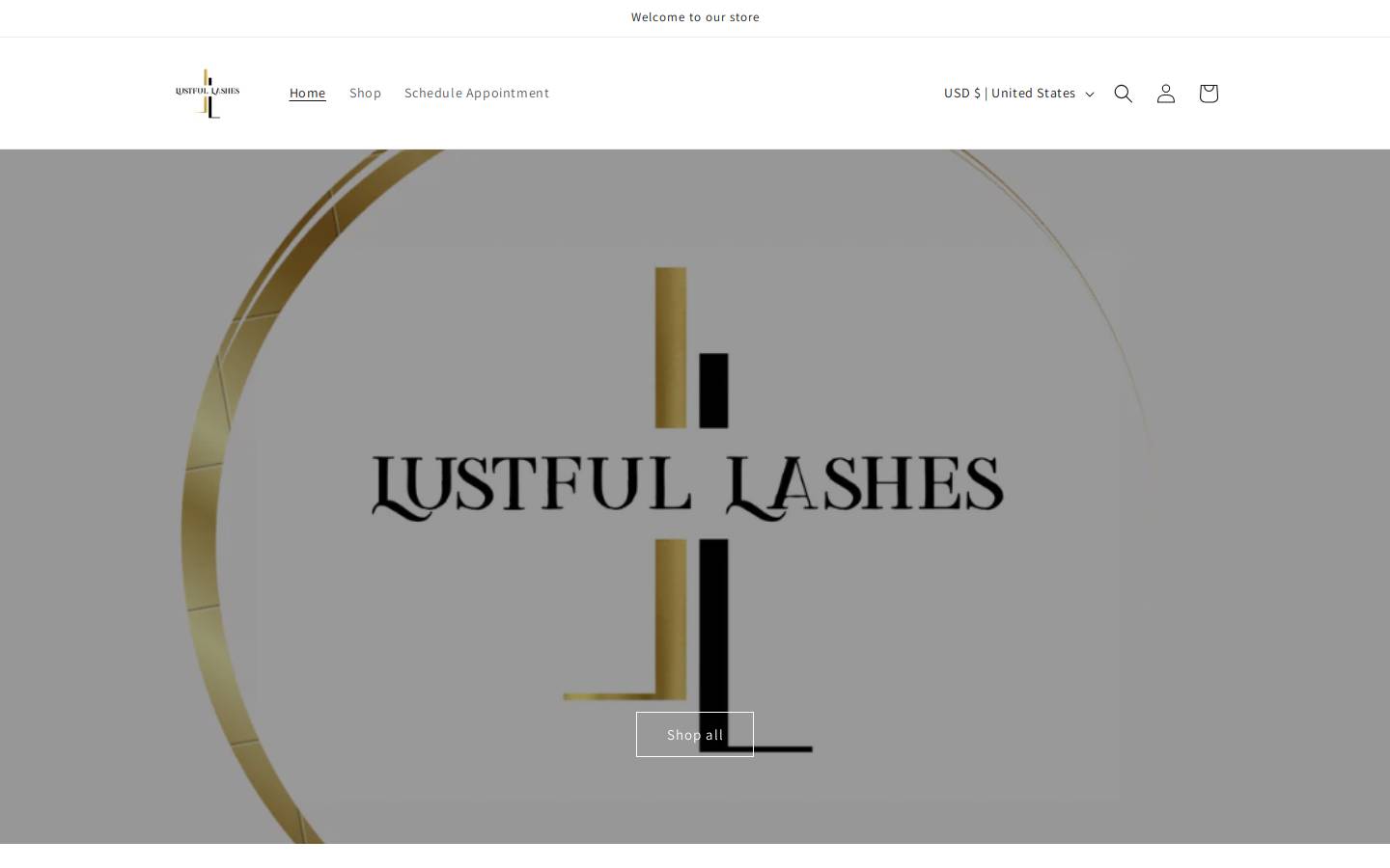 lustfullashesllc.com homepage screenshot