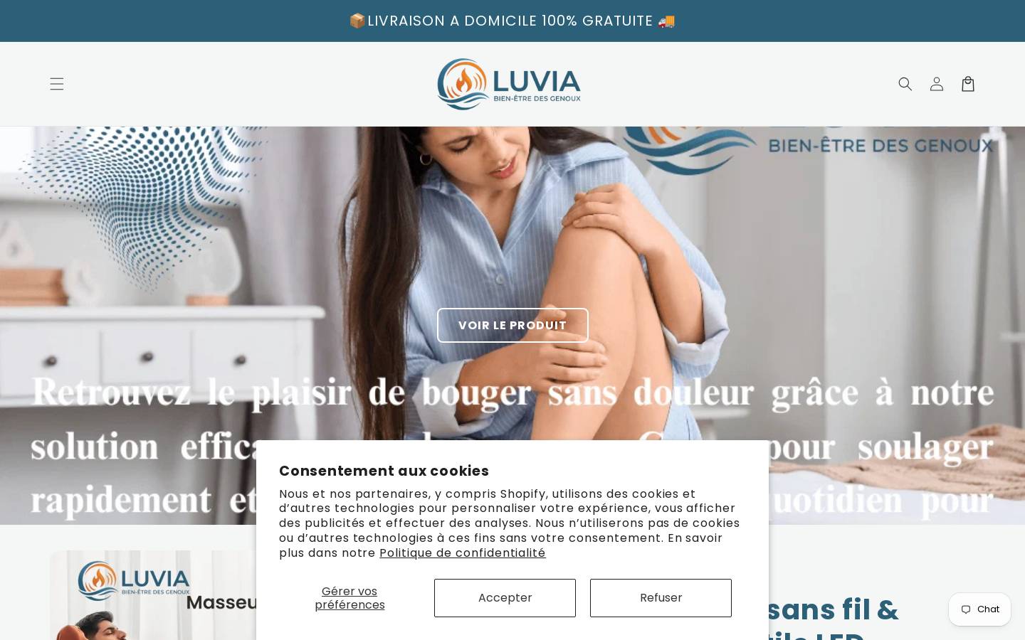 luviahub.com homepage screenshot
