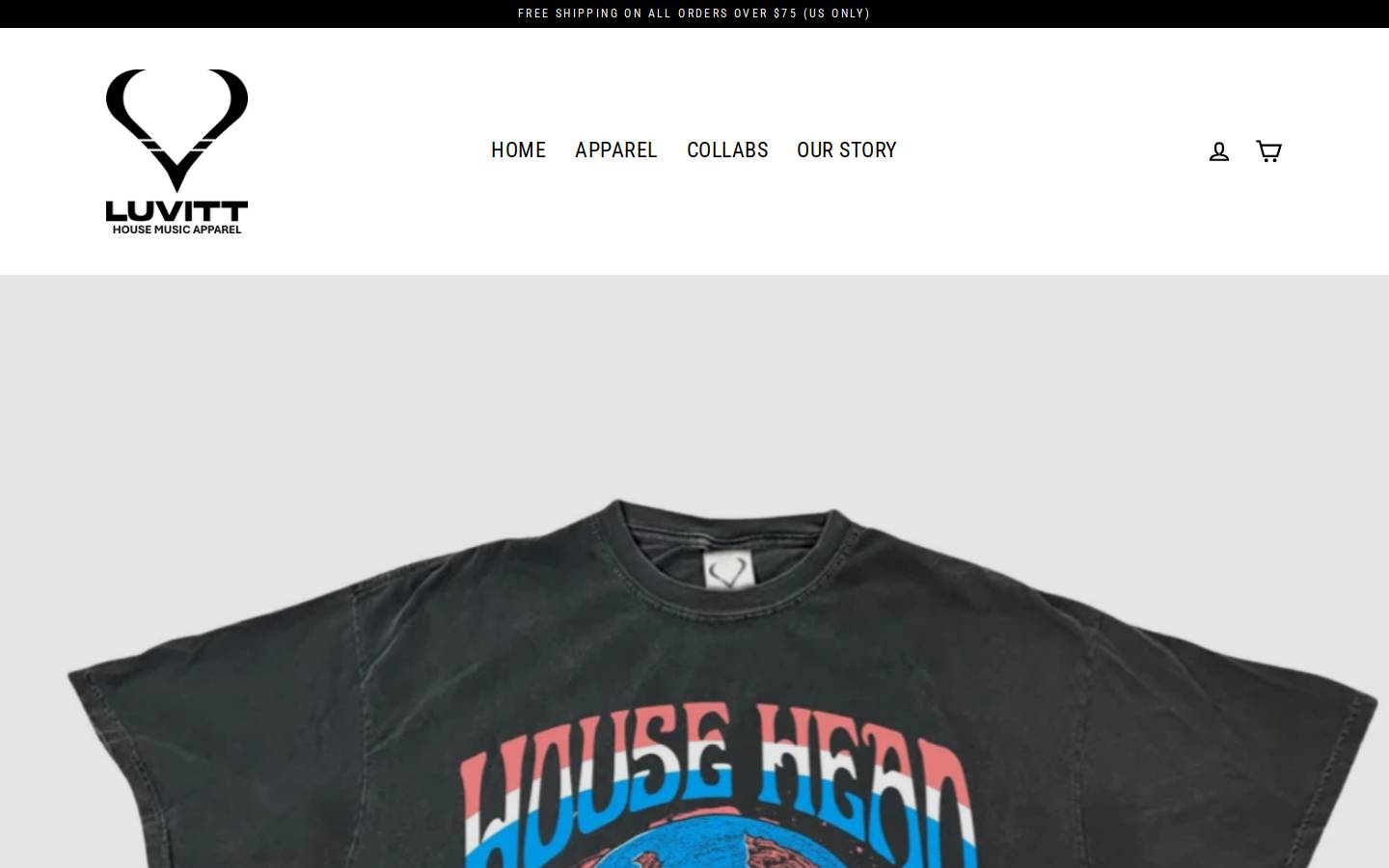 luvittbrand.com homepage screenshot
