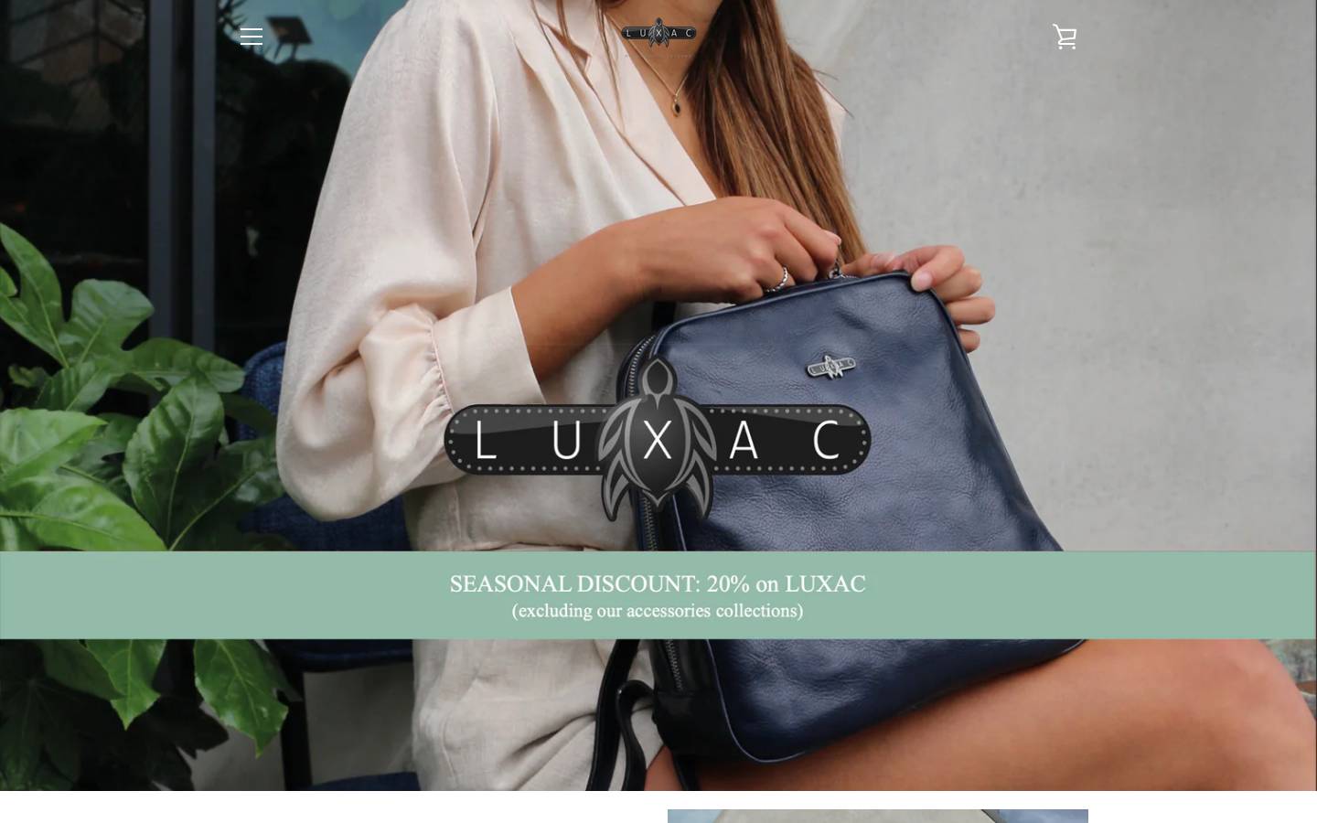 luxac.co.uk homepage screenshot