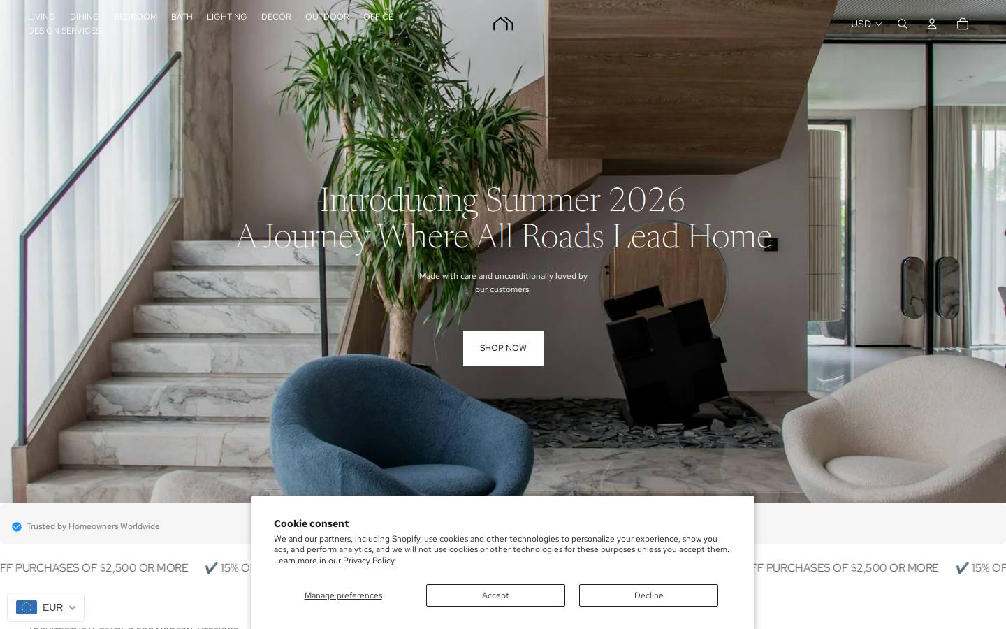 luxavogue.com homepage screenshot