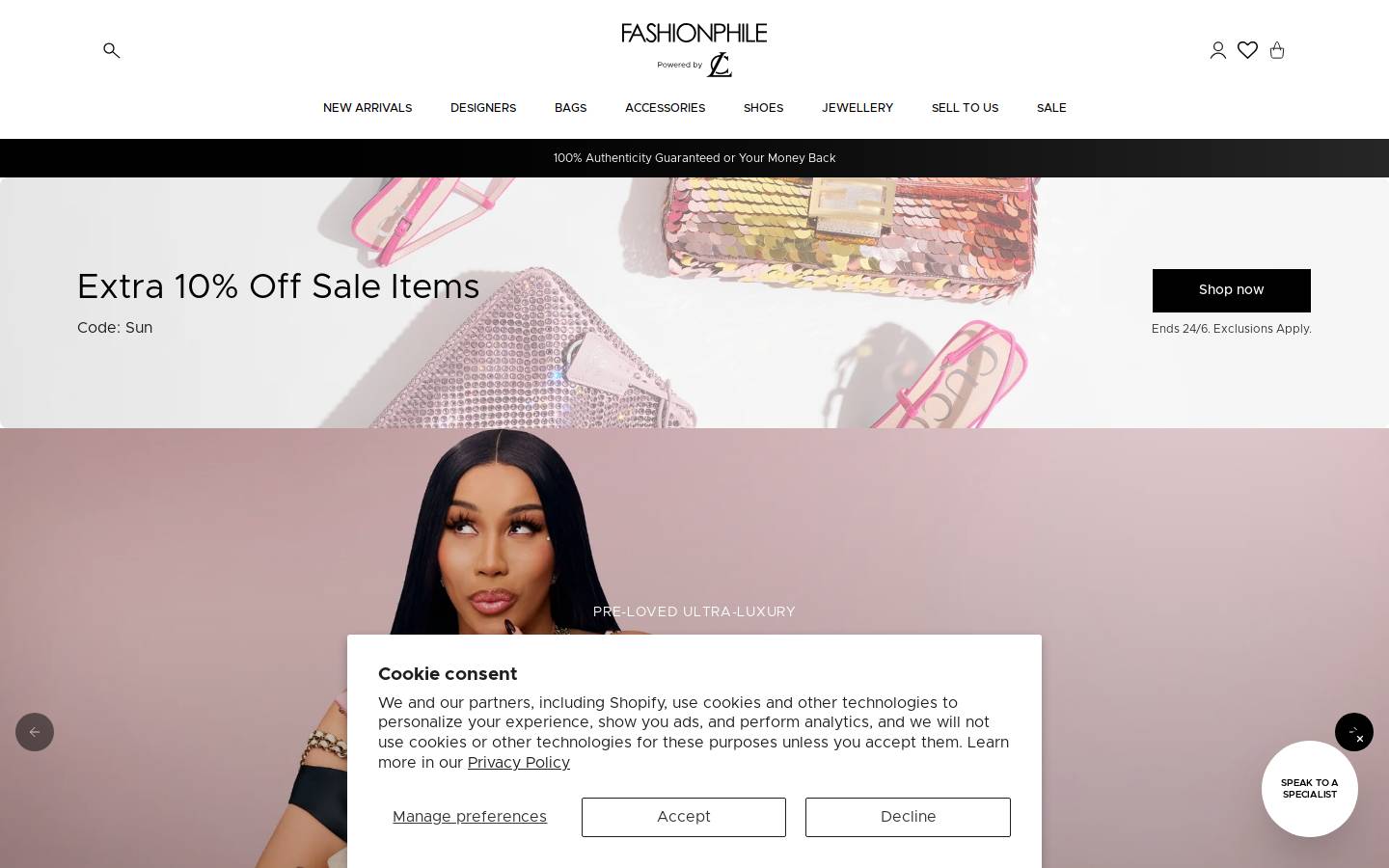 Luxe Collective Fashion homepage screenshot
