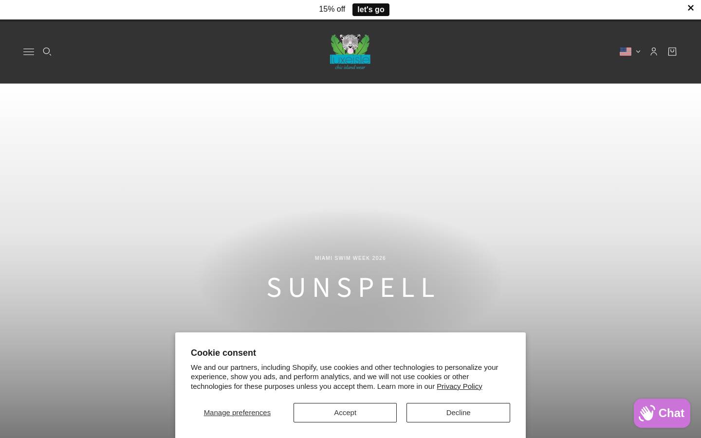 luxeisle.com homepage screenshot