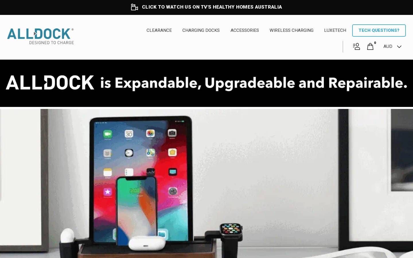 luxetech.com.au homepage screenshot