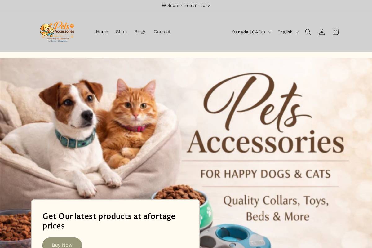 luxeva-store.com homepage screenshot