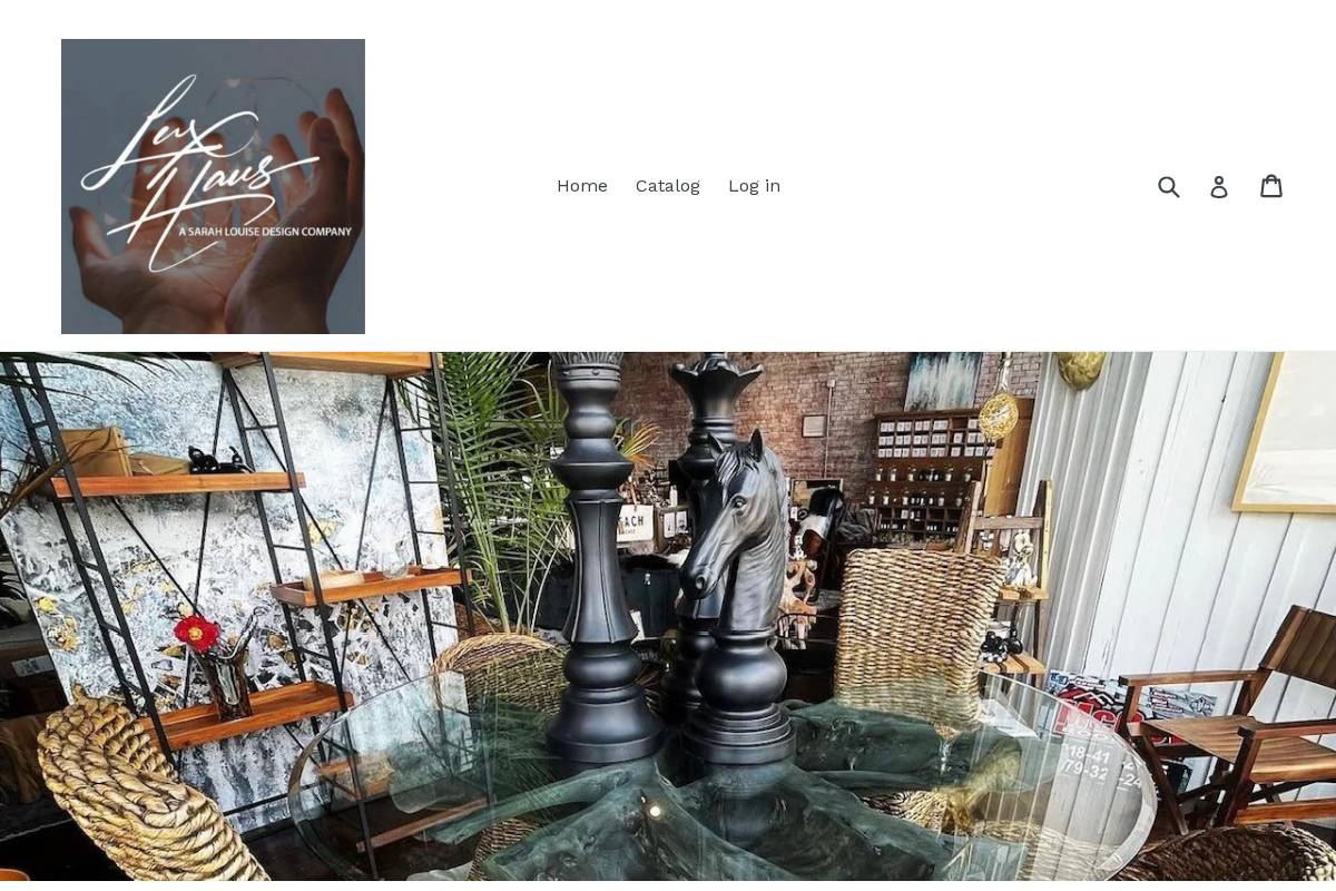 luxhausinteriors.com homepage screenshot