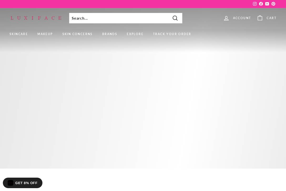 Luxiface Cosmetics Pte Ltd homepage screenshot