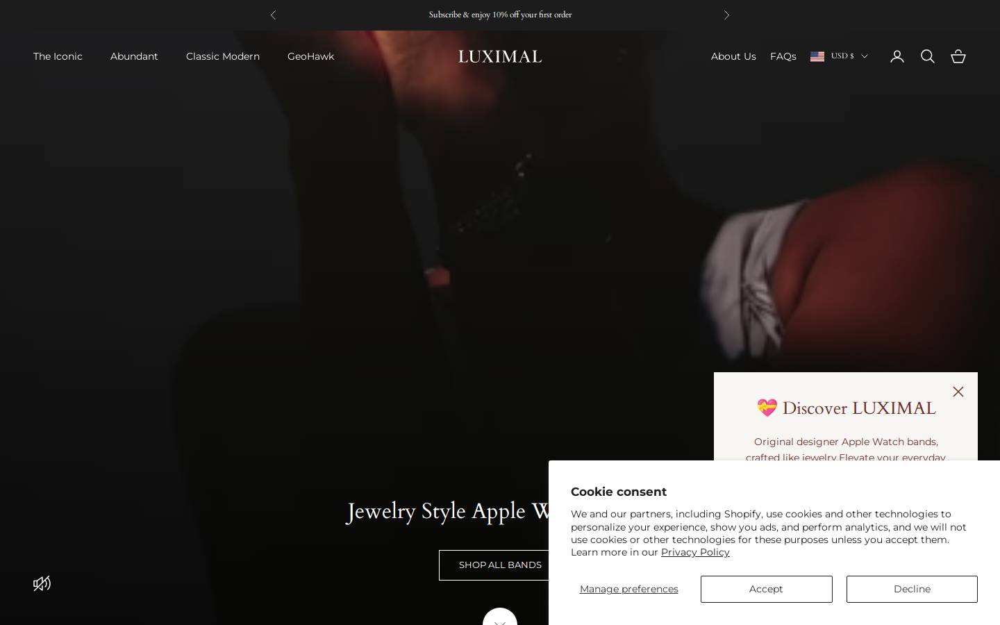 luximal.com homepage screenshot