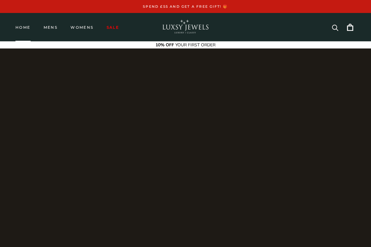 Luxsy Jewels homepage screenshot