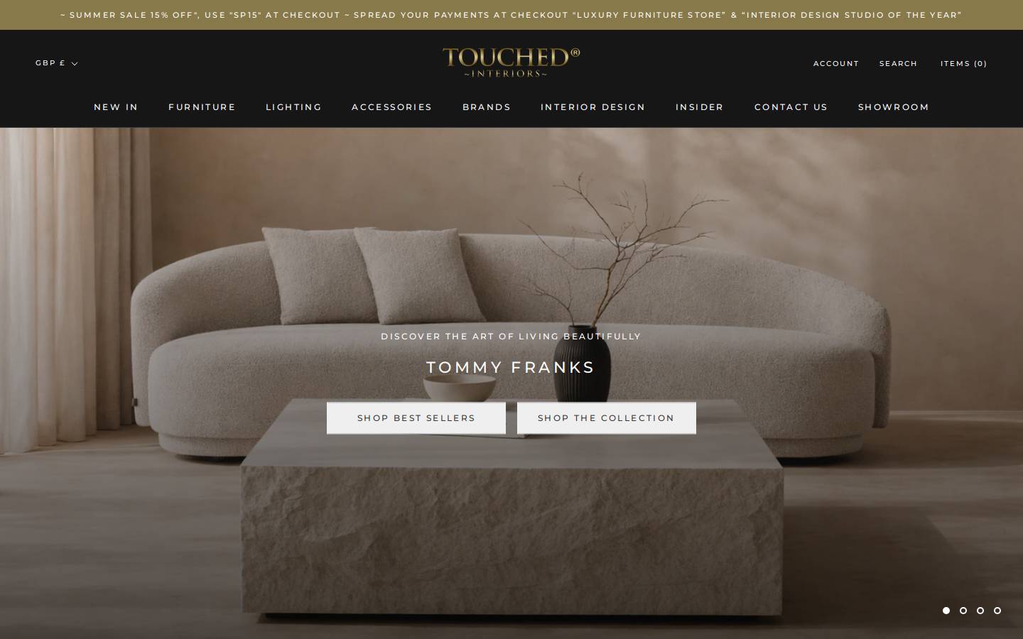 luxuryinteriordesign.co.uk homepage screenshot