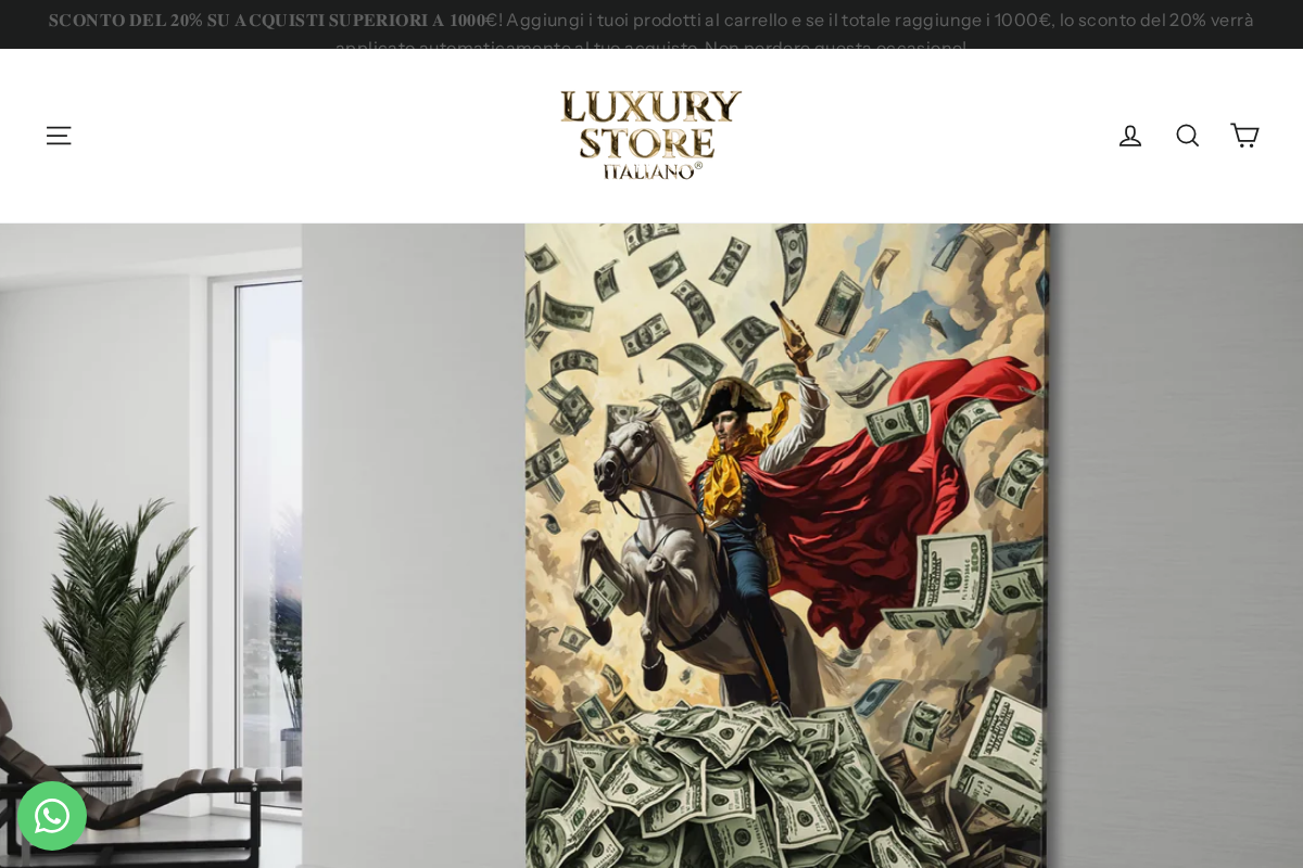 Luxurystoreitaliano homepage screenshot