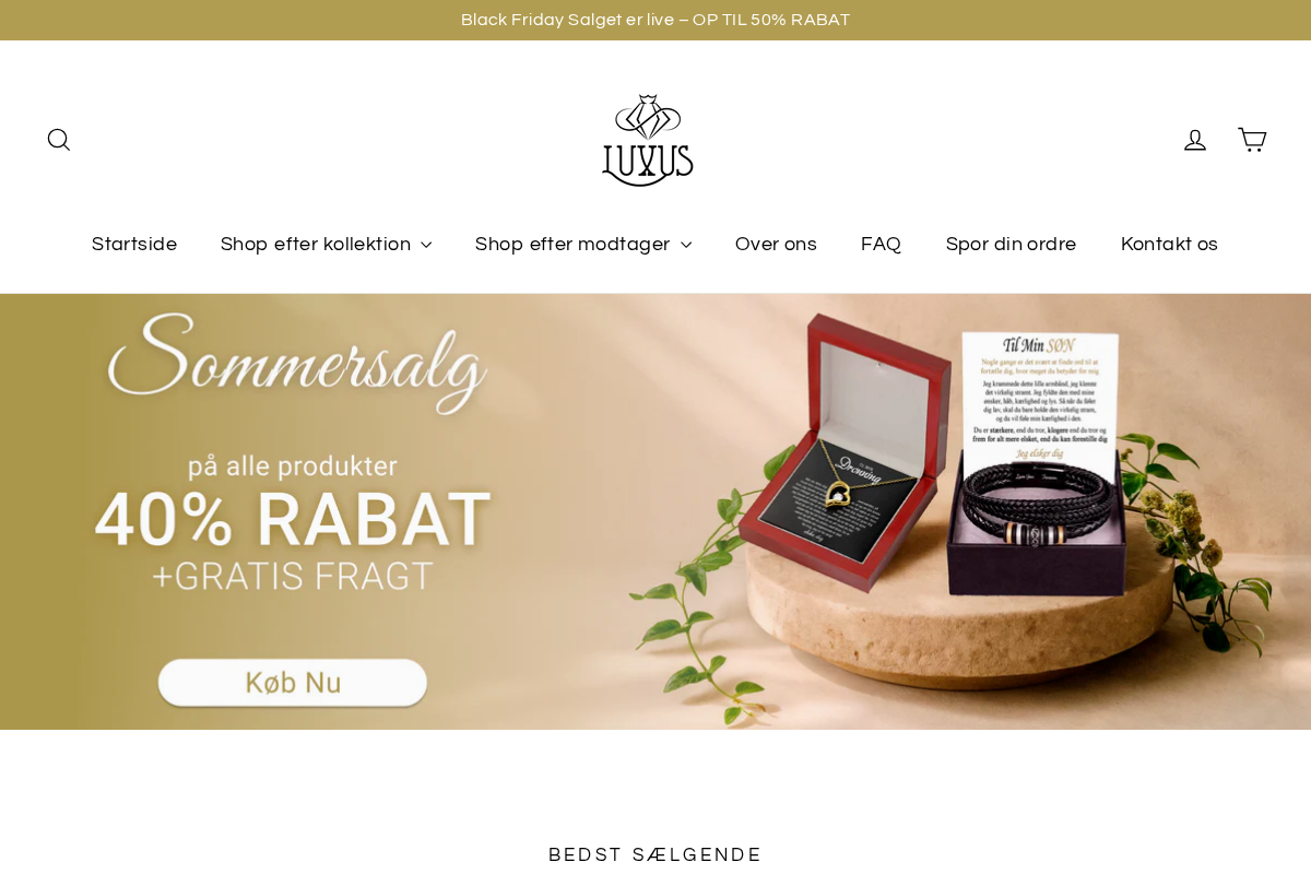 Luxus Copenhagen homepage screenshot