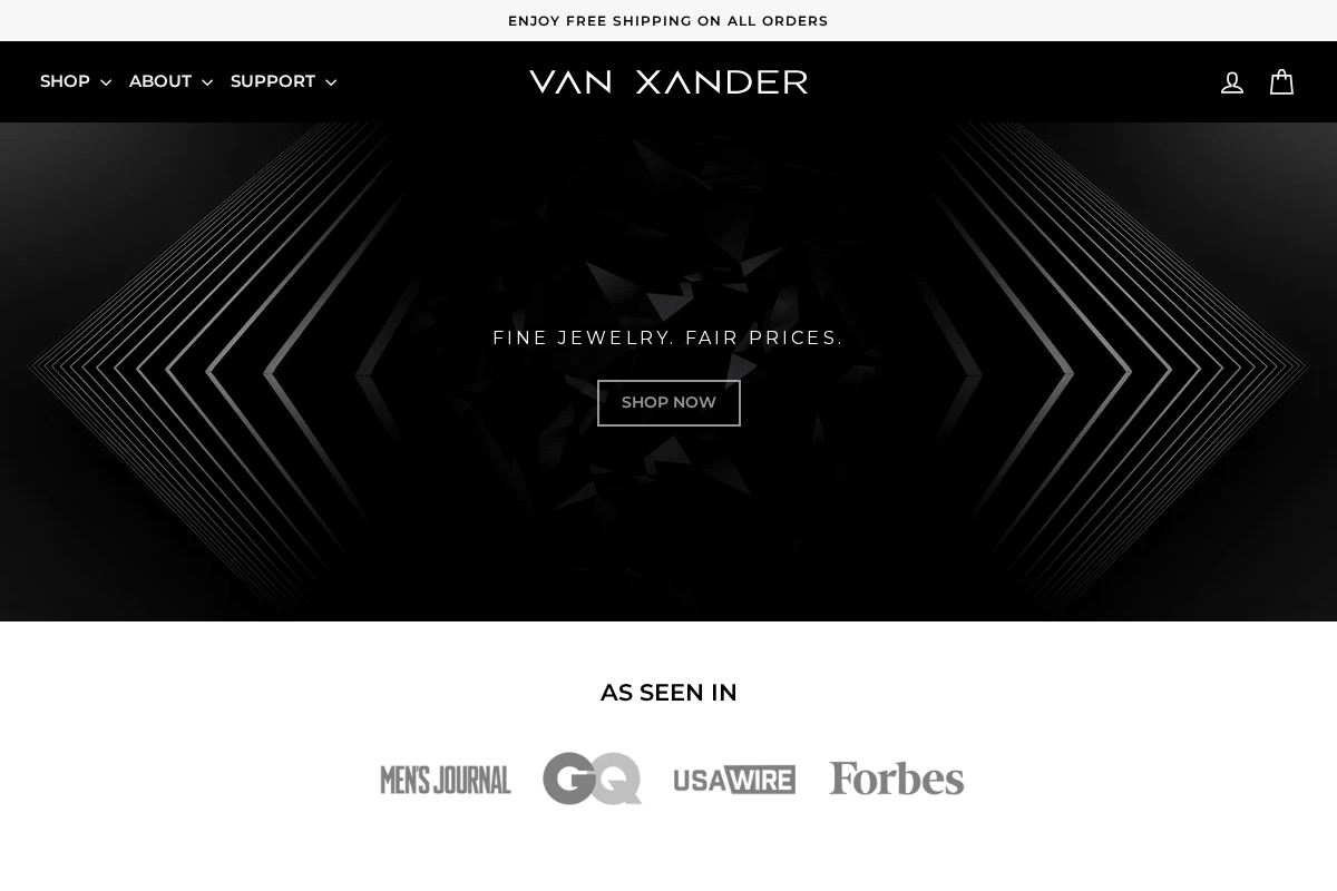 luxxjewelers.com homepage screenshot