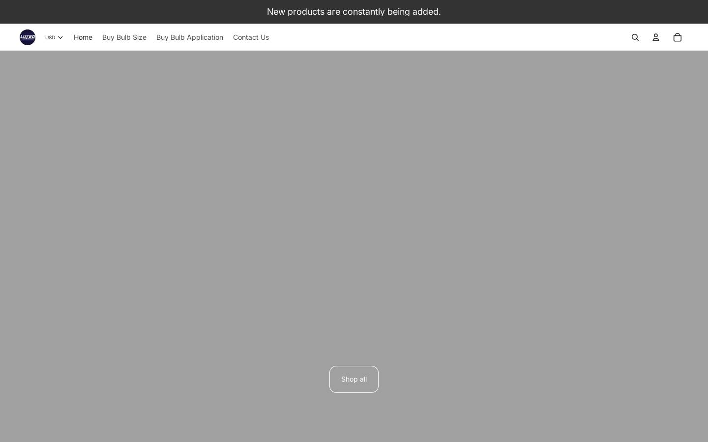 luyed.com homepage screenshot
