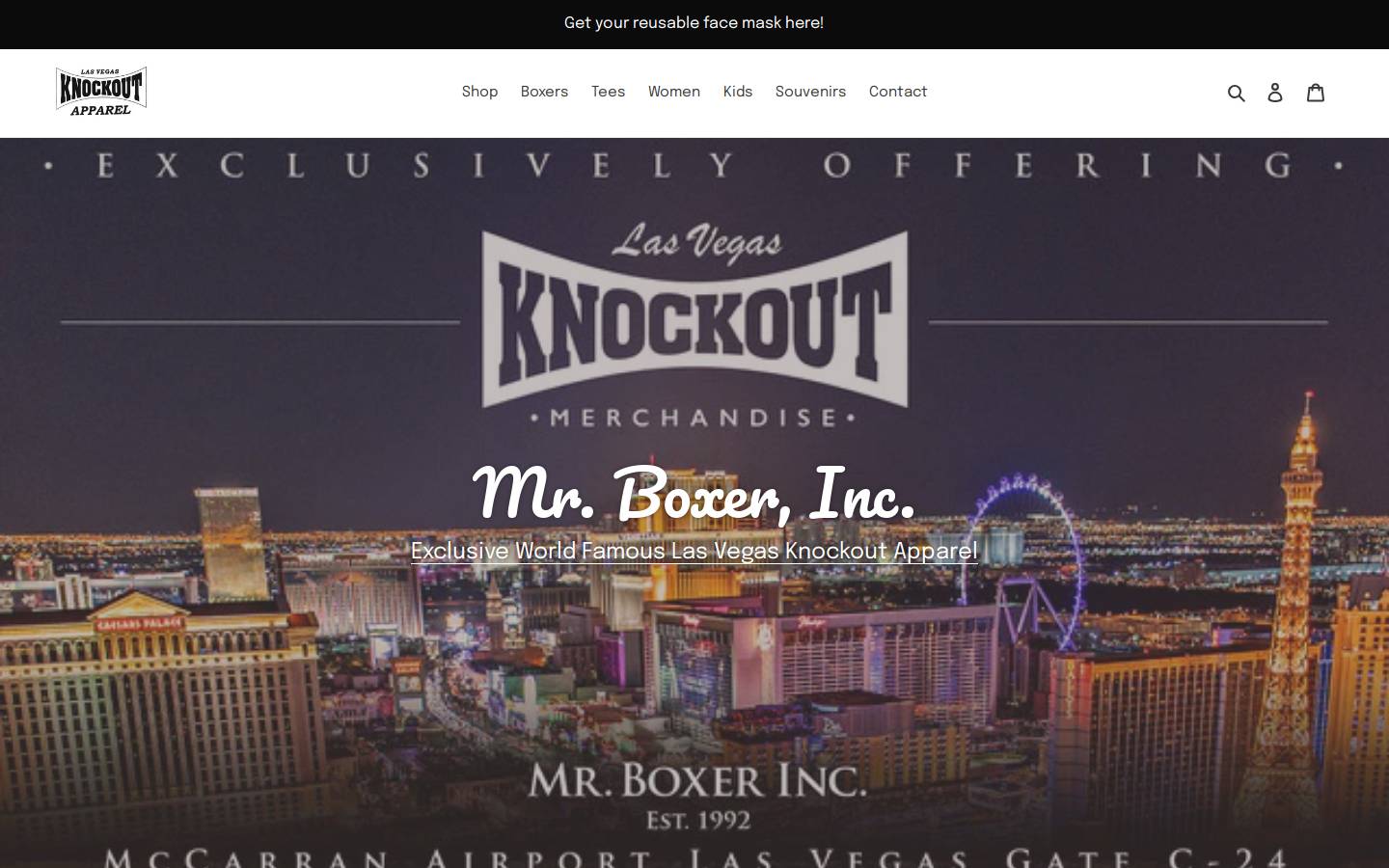 lvknockout.com homepage screenshot