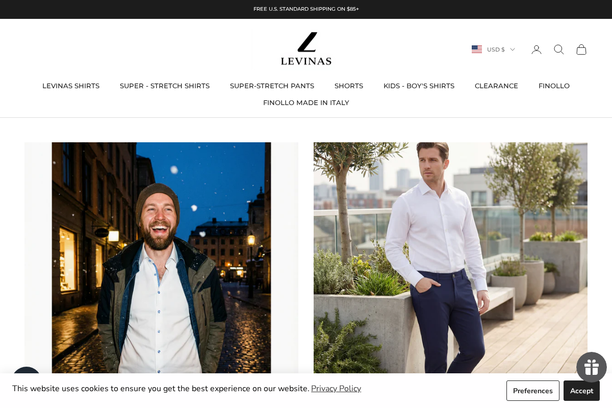 lvsfashion.com homepage screenshot