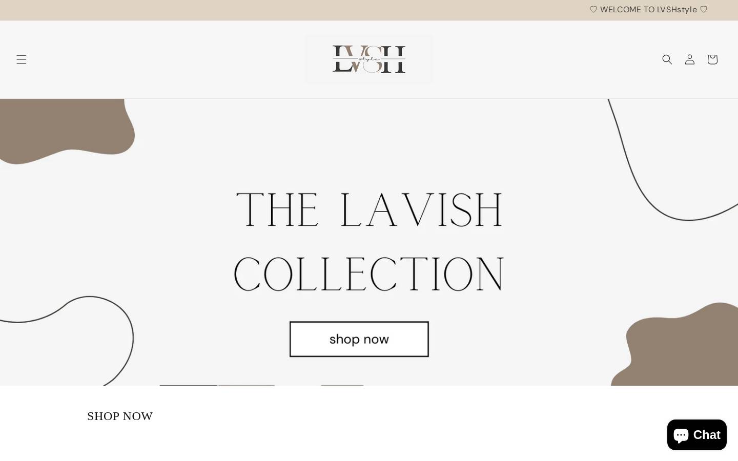 lvshstyle.com homepage screenshot