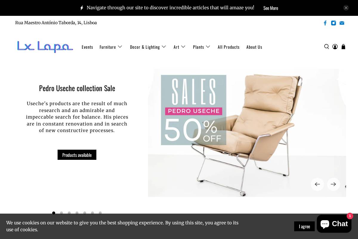 lxlapa.com homepage screenshot