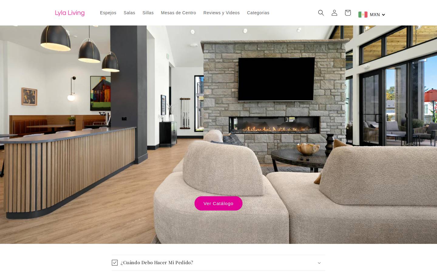 lylahome.com homepage screenshot
