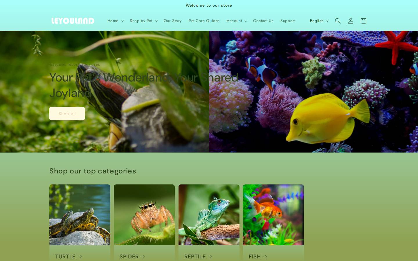 lylpet.com homepage screenshot