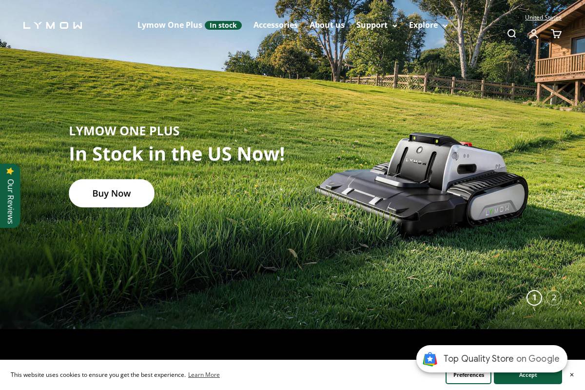 Lymow homepage screenshot