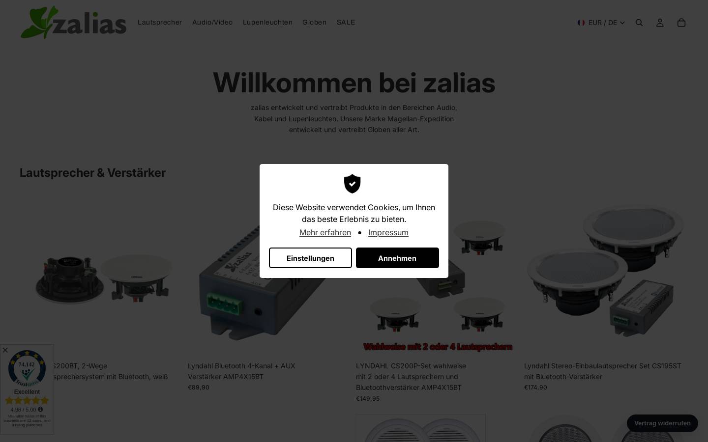 lyndahl.eu homepage screenshot