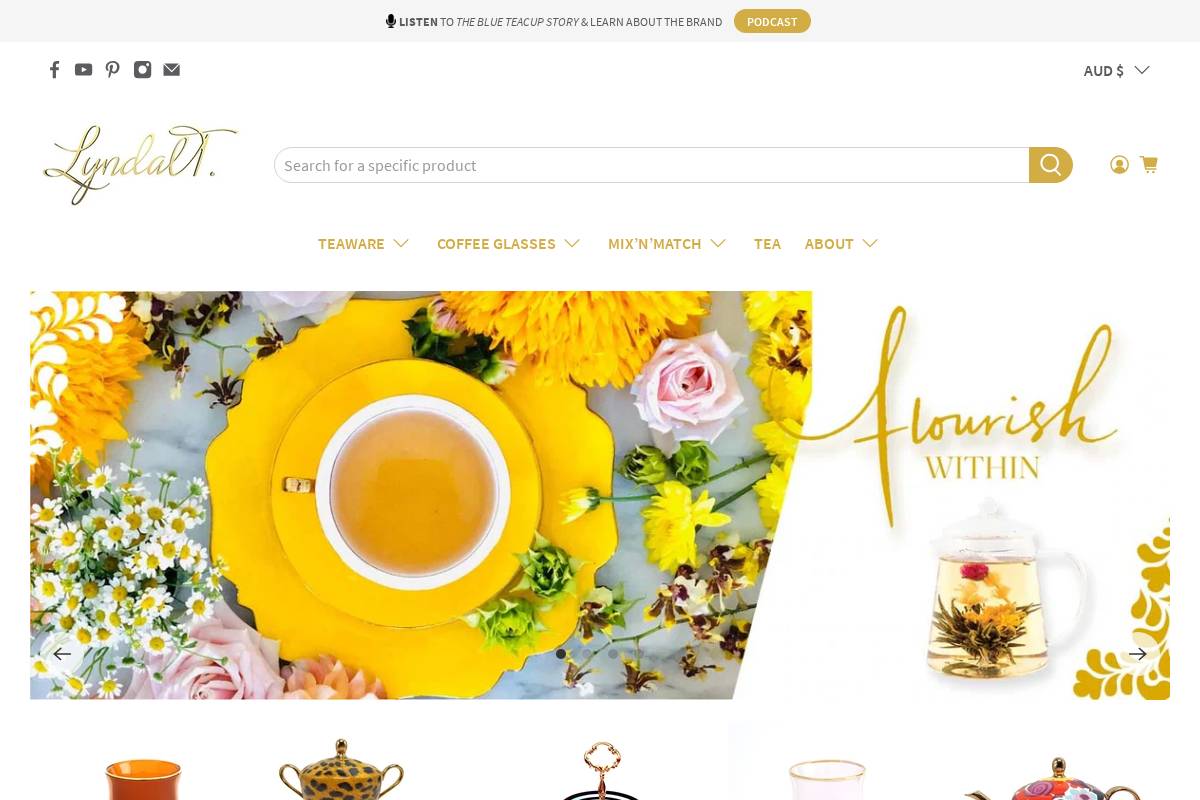 lyndalt.com homepage screenshot