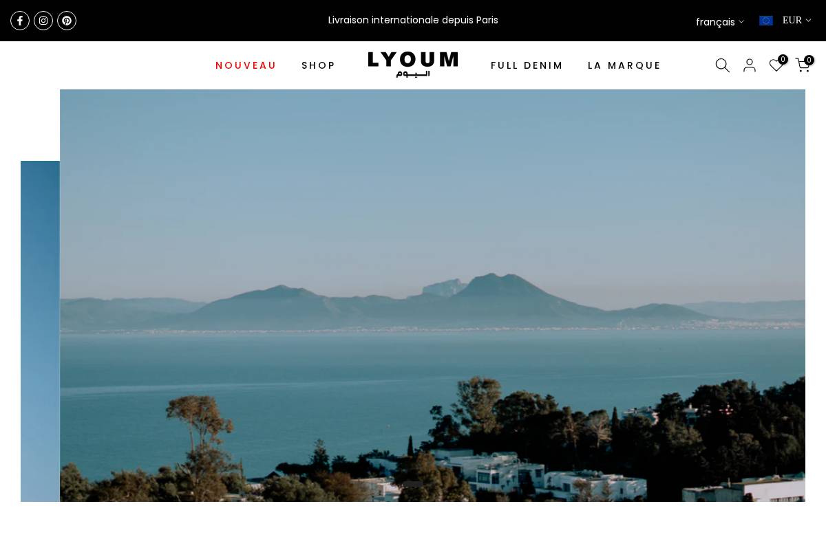 LYOUM homepage screenshot