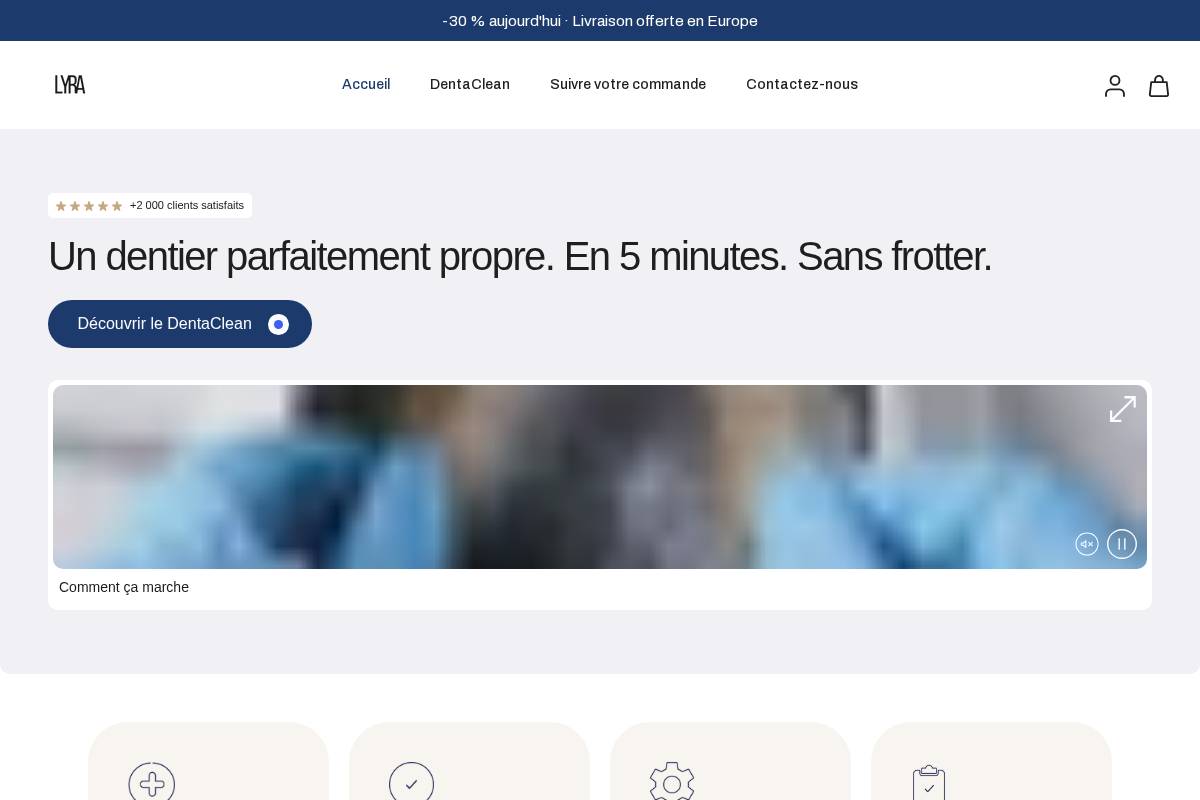 lyra-officiel.fr homepage screenshot