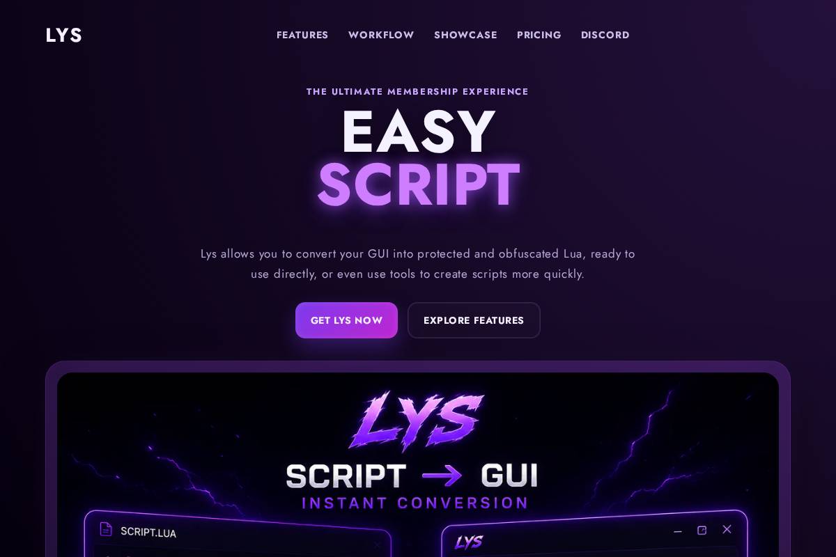 lys.wtf homepage screenshot
