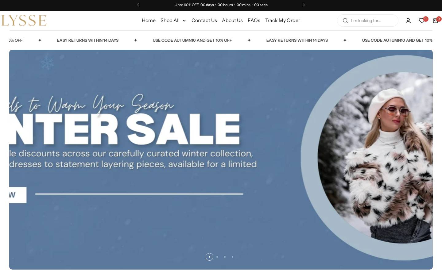 lysse.co.uk homepage screenshot