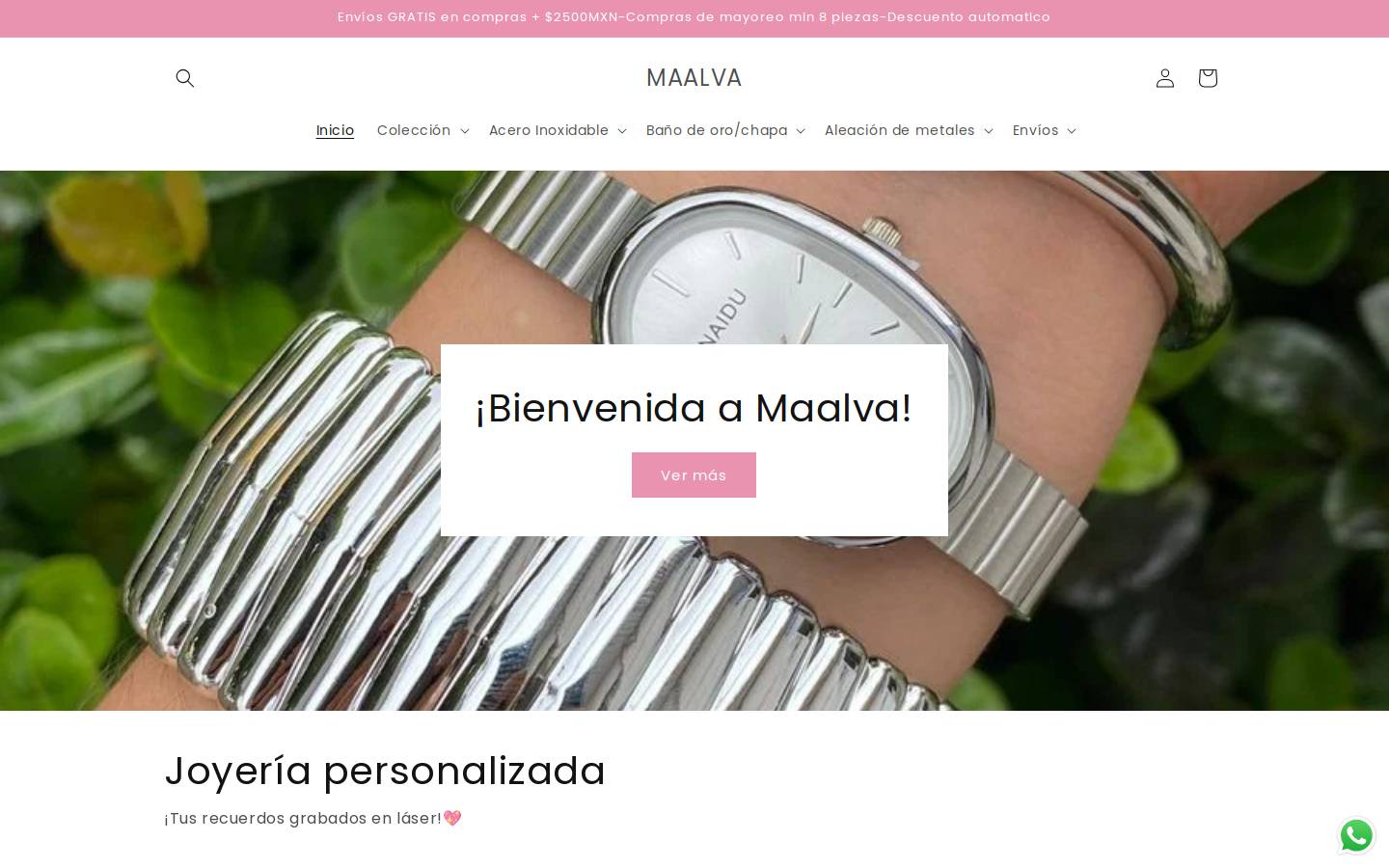 maalva.mx homepage screenshot