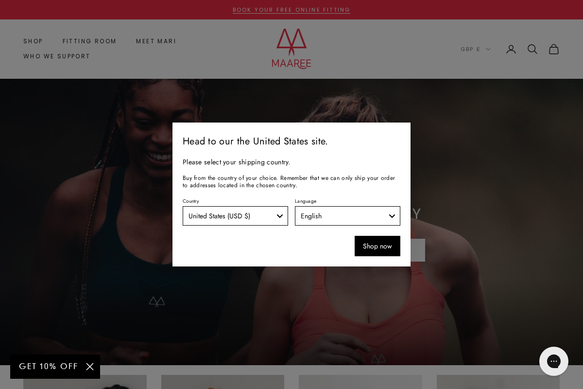 MAAREE homepage screenshot