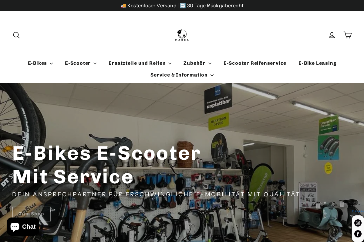 Mabea homepage screenshot