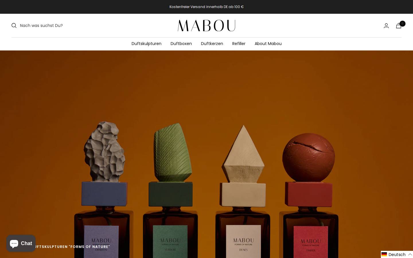 mabou.de homepage screenshot