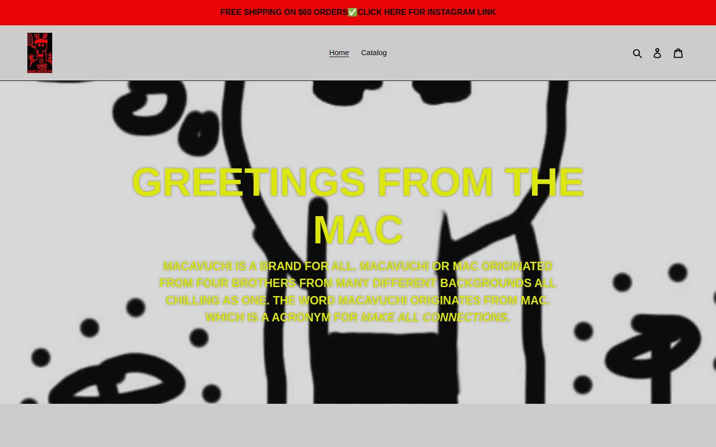 macavuchi.com homepage screenshot