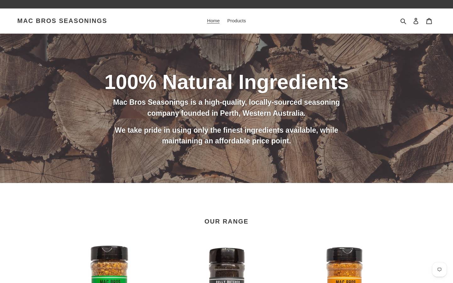 macbros.com.au homepage screenshot