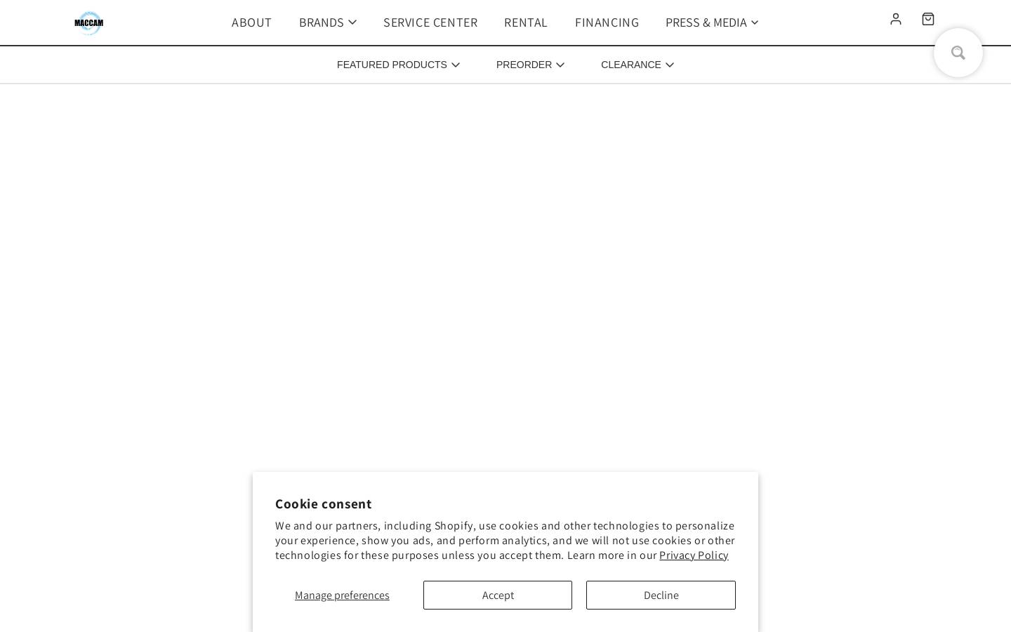 maccam.tv homepage screenshot