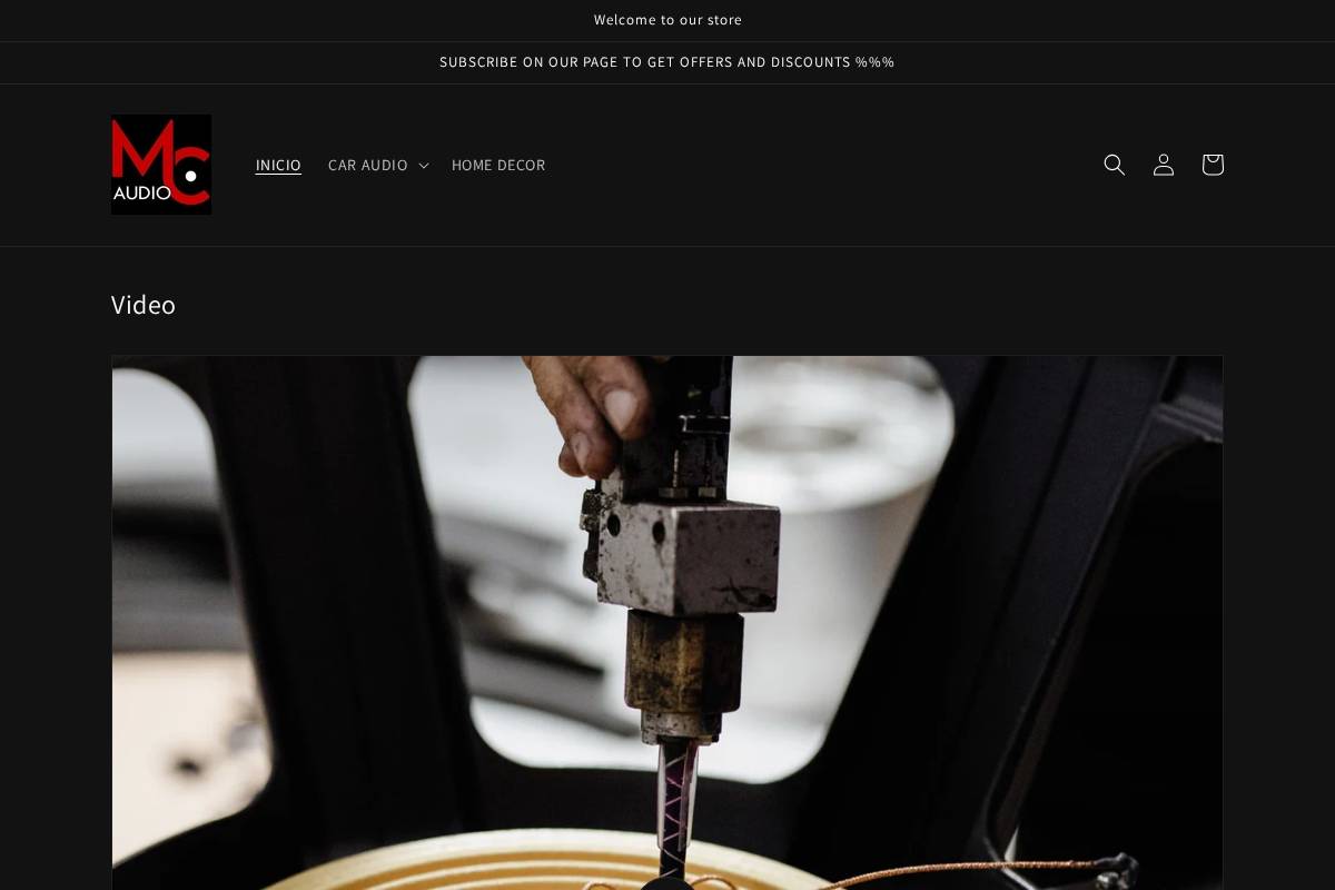 maccauto.com homepage screenshot