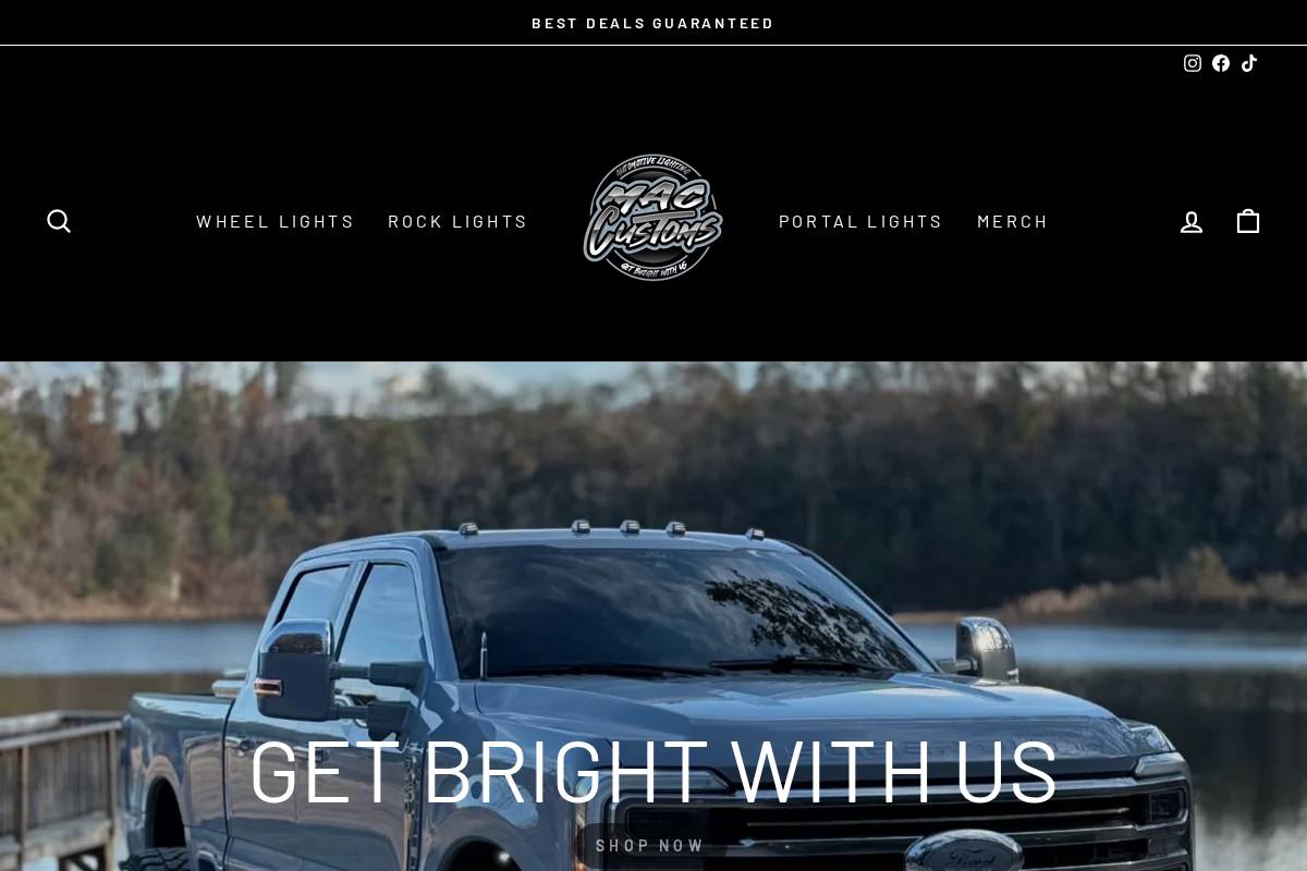 maccustoms.net homepage screenshot