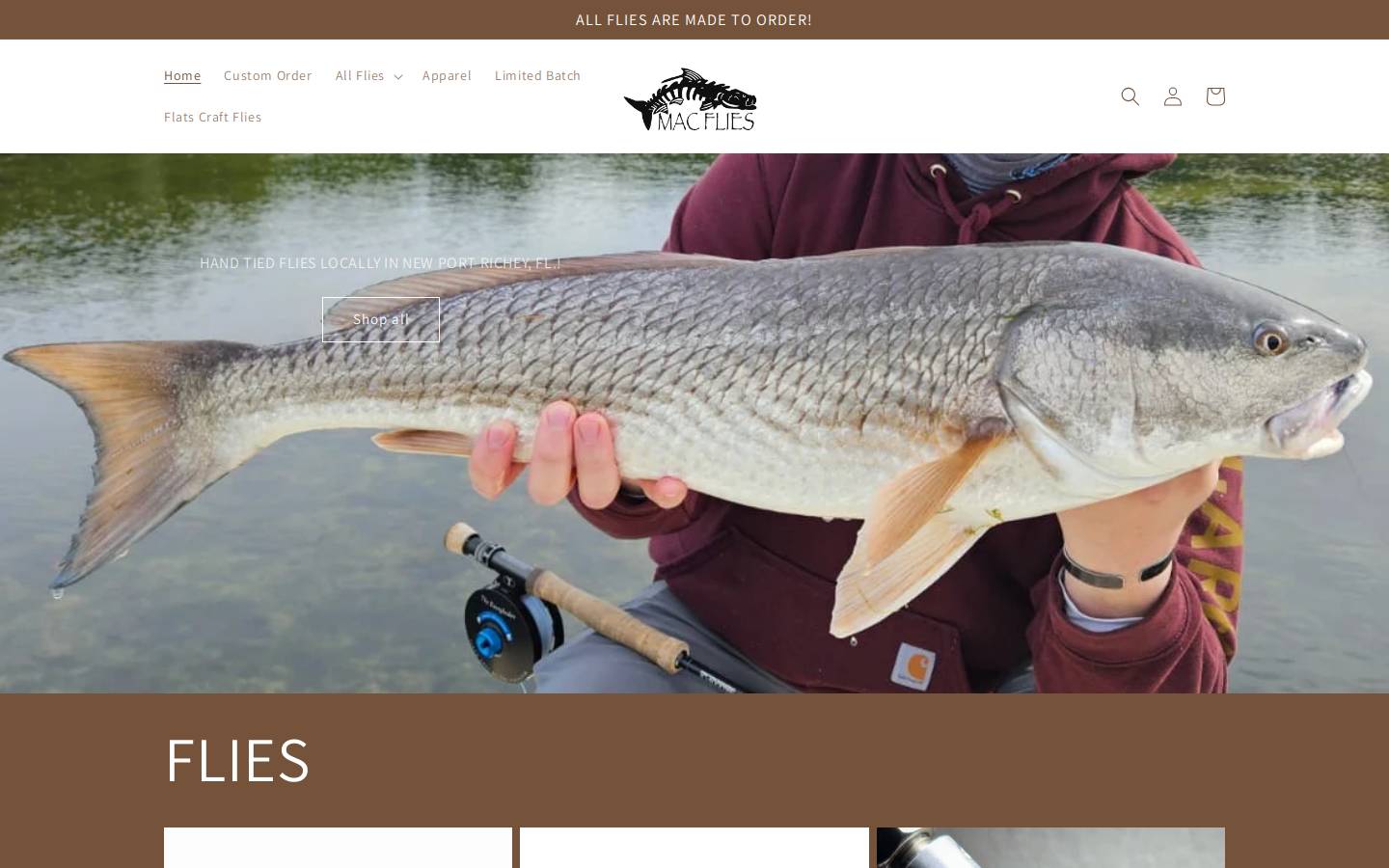 macflies.com homepage screenshot
